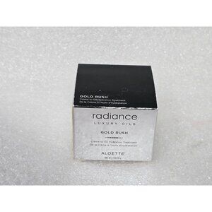 Aloette Radiance Luxury Oils Gold Rush Creme To Oil Hydration Treatment 1 Oz